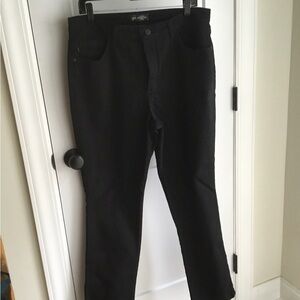 Lee High Rise Straight Leg Black Jeans